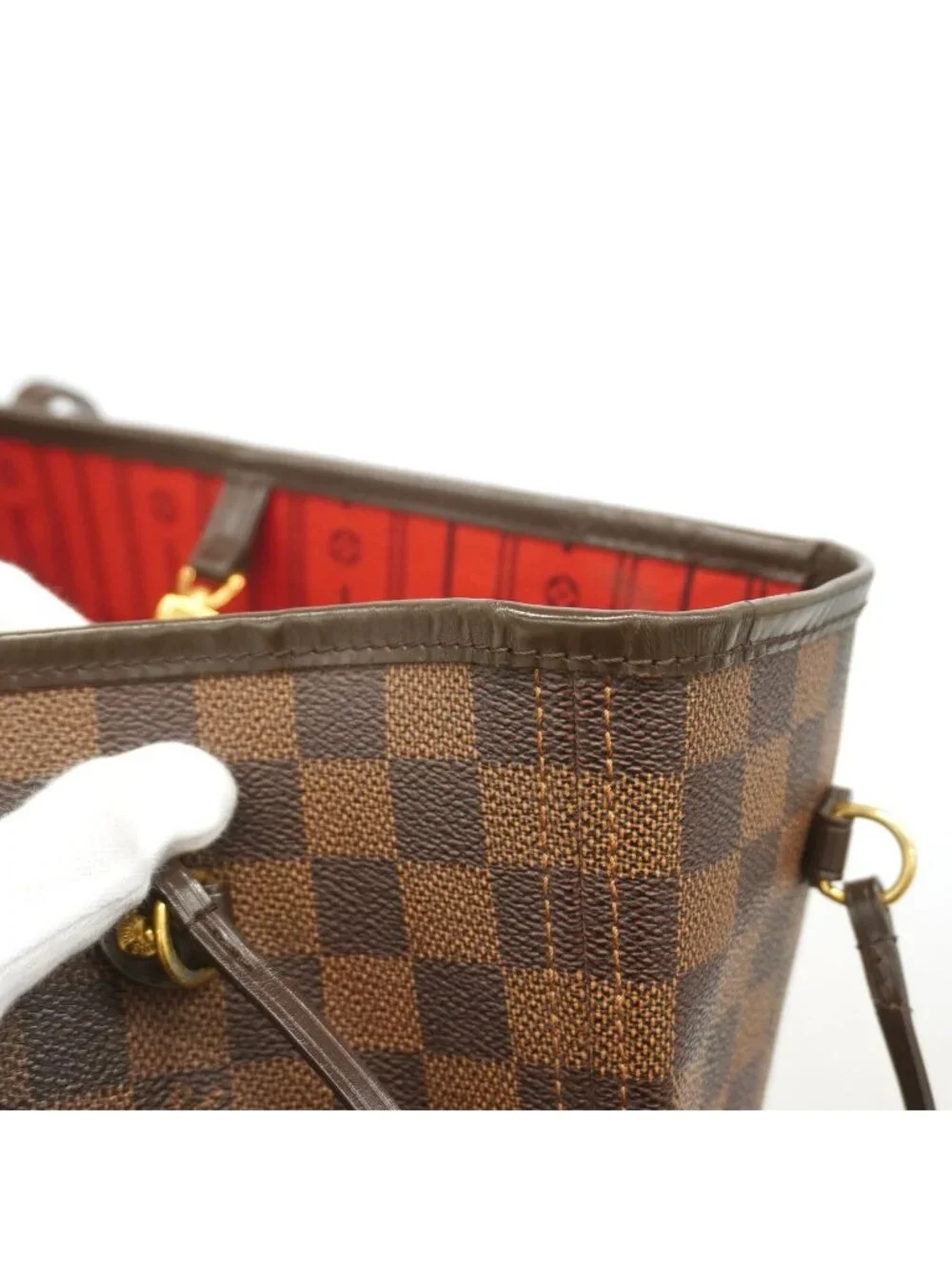 Louis Vuitton Tote Bag Damier Neverfull MM Ebene